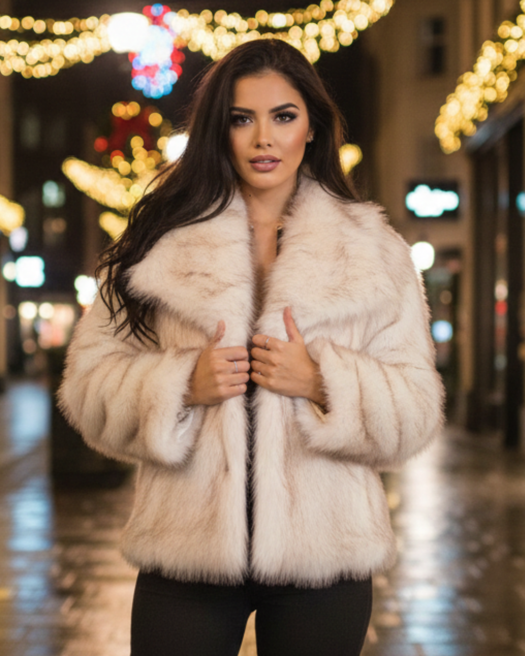 ABRIGO TEHIA MARRÓN