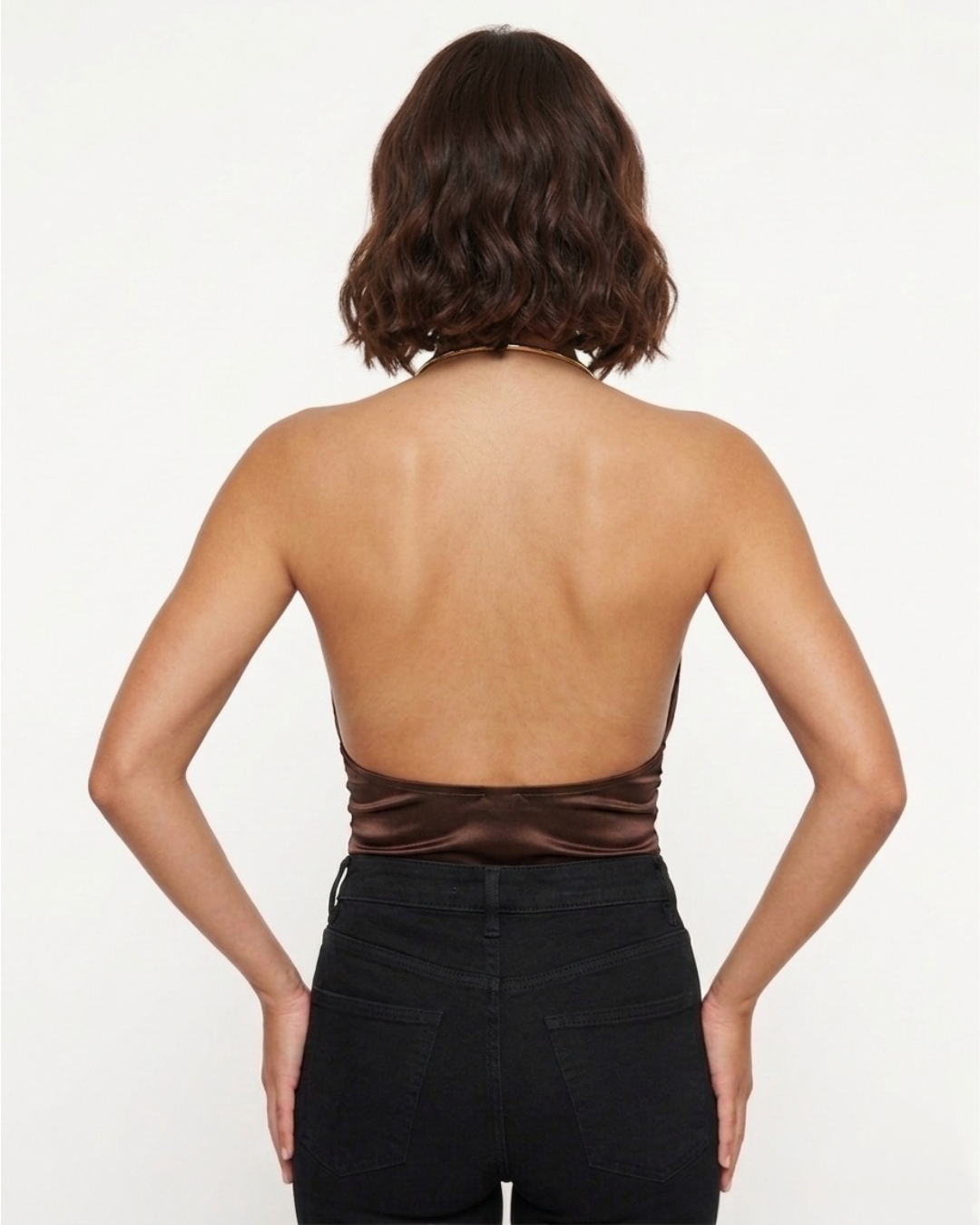 BODY CALYPSO MARRÓN