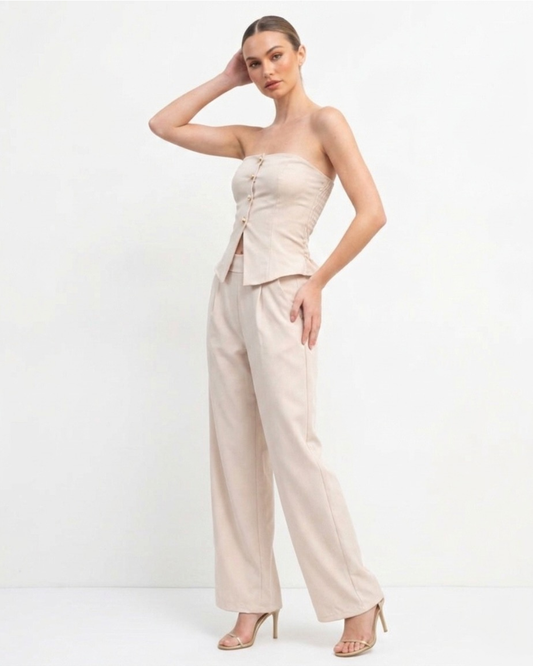 CONJUNTO MONACO BEIGE