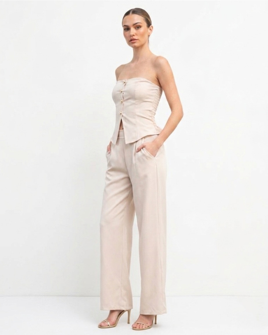 CONJUNTO MONACO BEIGE