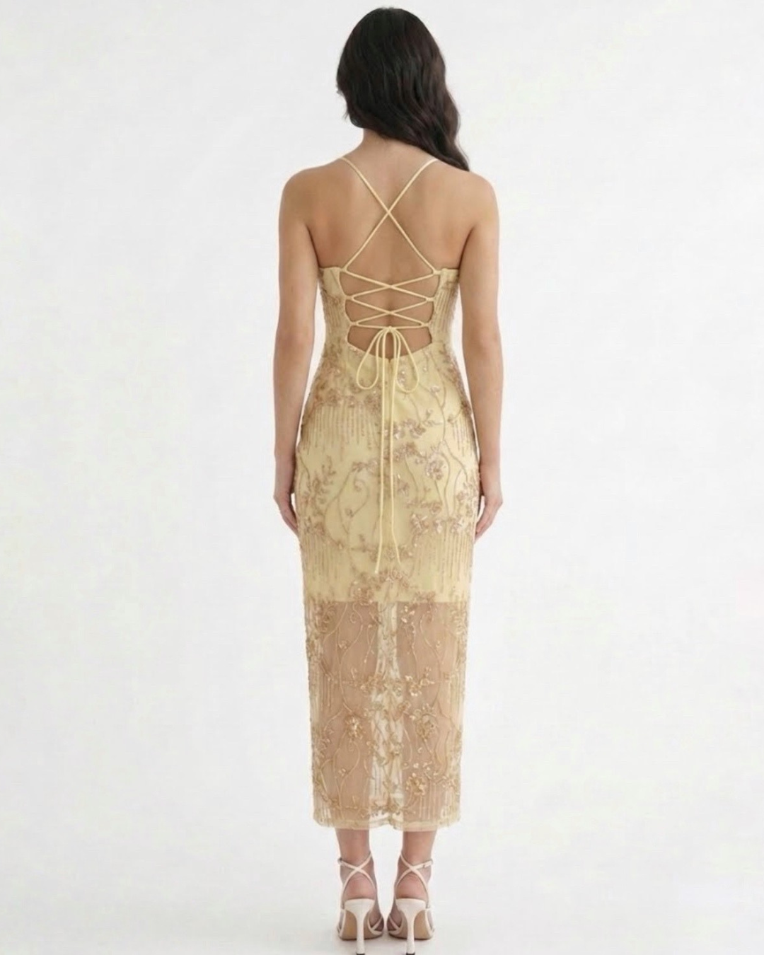 VESTIDO IBIZA AMARILLO